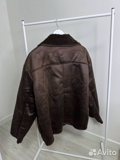 Дубленка zara, размер L