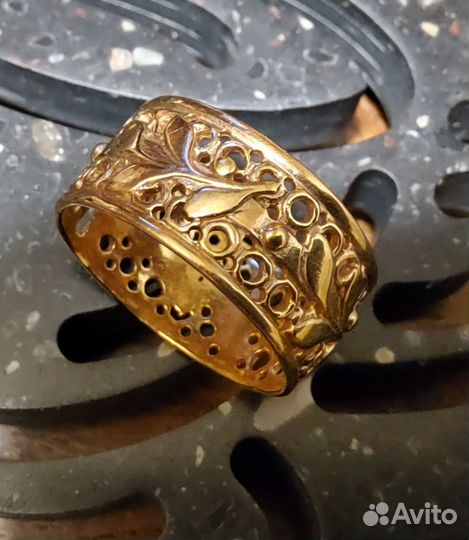 Серьги и кольцо