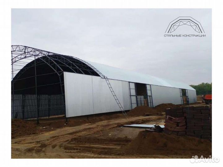 Ангар 18х45м. Тип В