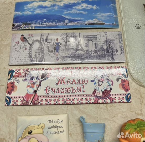 Магниты на холодильник из разных стран