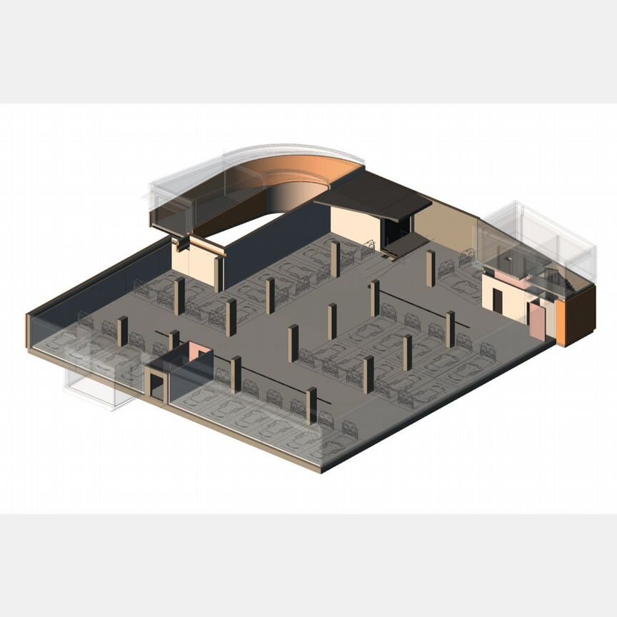 1-к. квартира, 43,5 м², 2/5 эт.