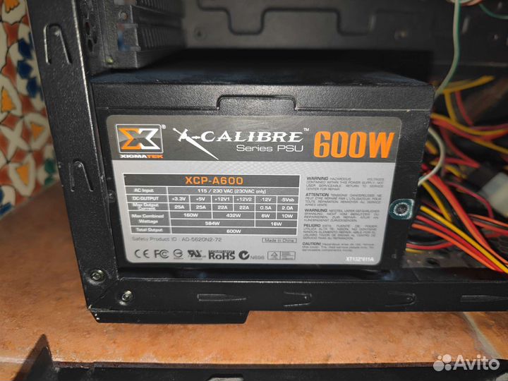 Компьютер nvidia GTX 750
