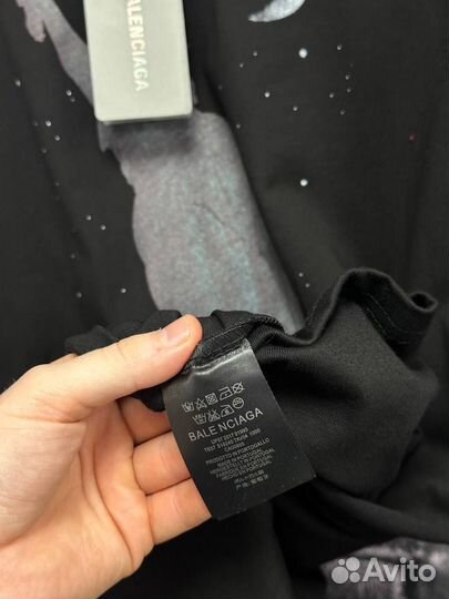 Футболка Balenciaga Paris унисекс