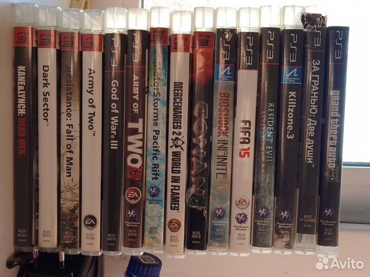 Диски на ps3