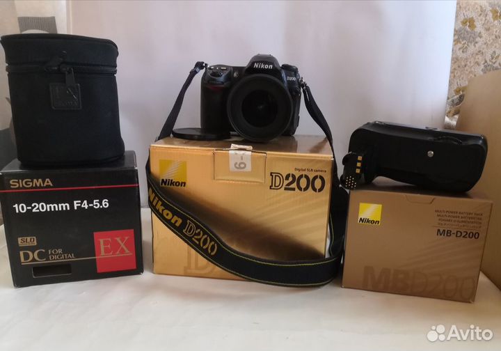 Фотоаппарат Nikon D 200, пробег 15122