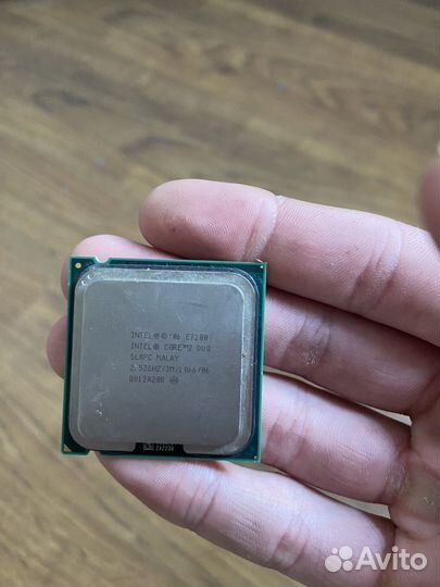 Intel '86 E7200 intel core2 DUO slapc malay 2