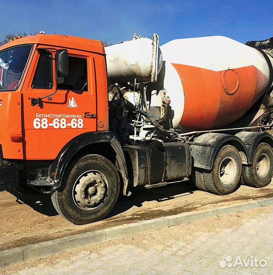 Бетон с доставкой от 1 куба