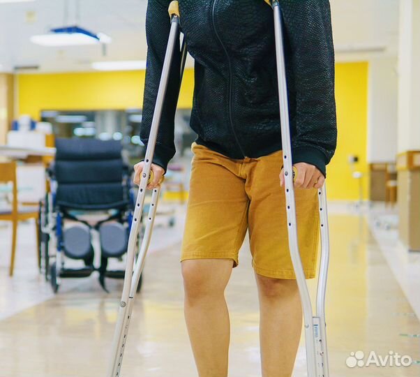 Костыли подмышечные взрослые и детские Армед
