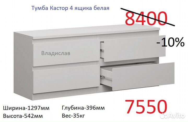 Мебель икеа - 10% В наличии