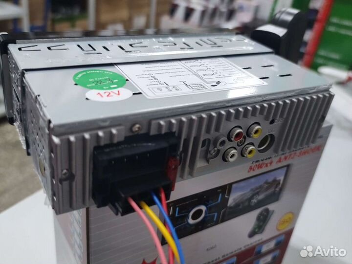 Магнитола 1DIN с мультимедиа и сенсорным экраном