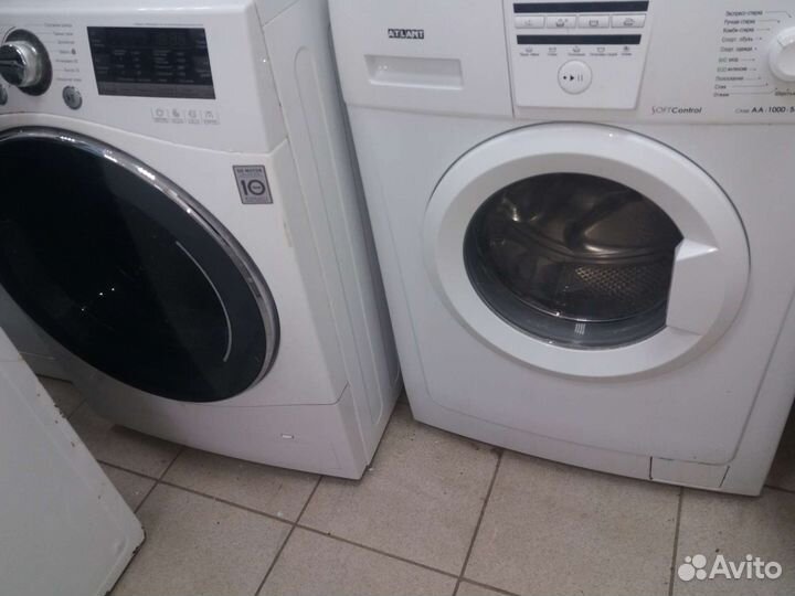Стиральная машина бу hotpoint ariston 6kg и другие
