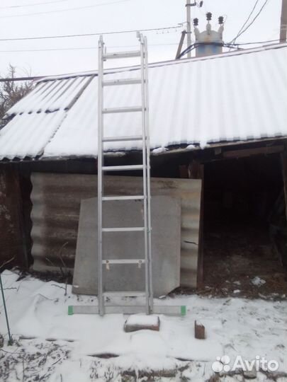 Лестница раздвижная алюминиевая 6м
