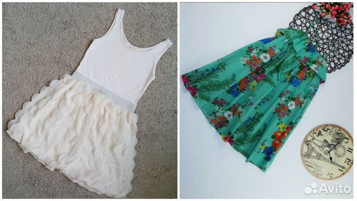 Фирменные платья для девочки 9-10-11 лет