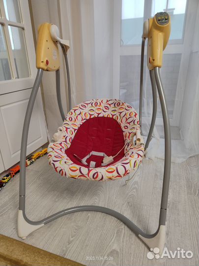 Электронные качели graco