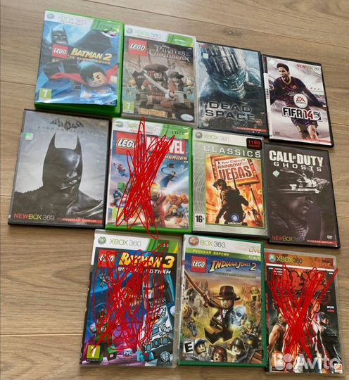 Диски на xbox 360