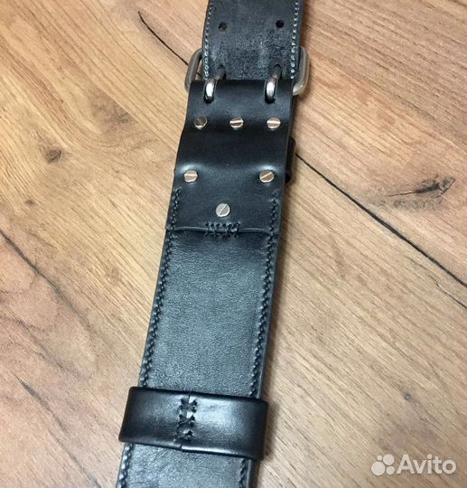 Кожаный гитарный ремень