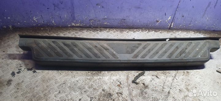 Бампер задний Ford Transit 3 restailing 2008