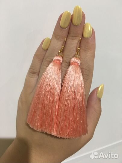Серьги кисти