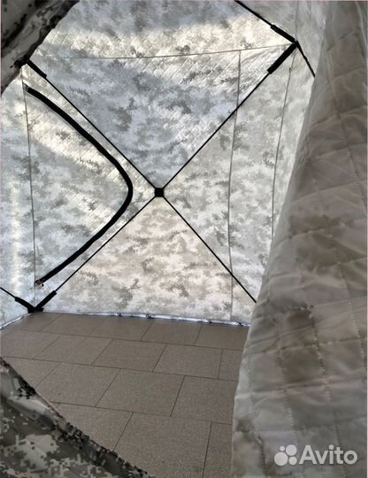 Палатка куб утепленная