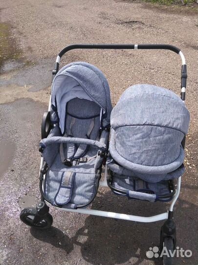 Коляска для двойни