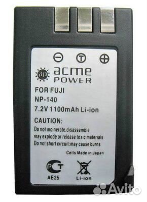 Аккумулятор AcmePower NP-140 для FujiFilm FinePix