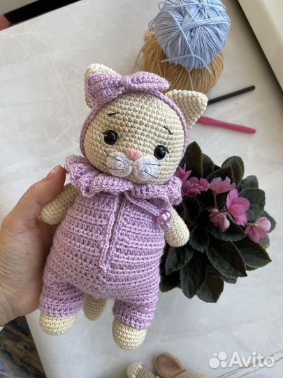 Вязаные игрушки ручной работы