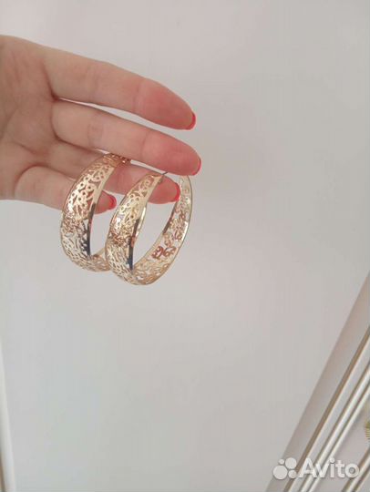 Серьги конго
