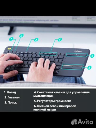 Клавиатура logitech