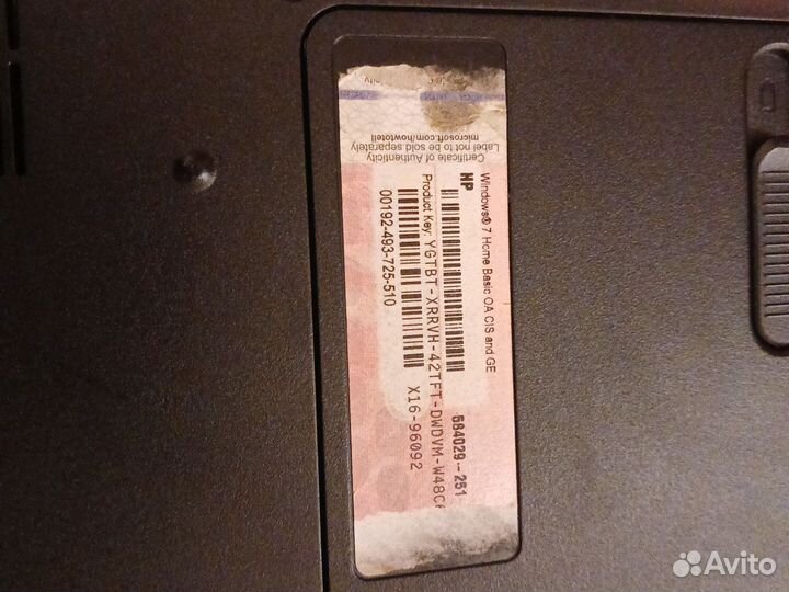 Ноутбук hp pavilion g6