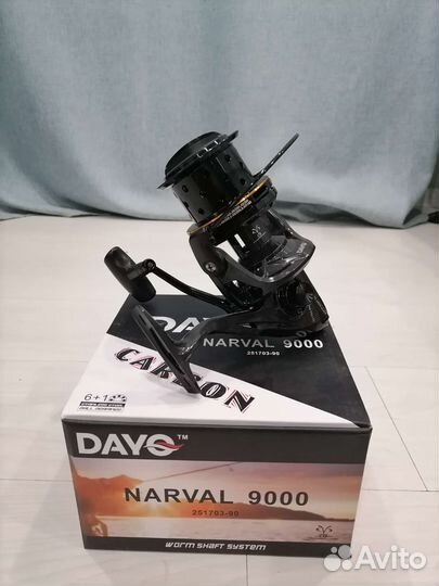 Топовая Карповая Катушка Dayo New Narval / 9000