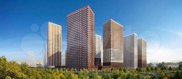 Квартира-студия, 25,5 м², 12/33 эт.