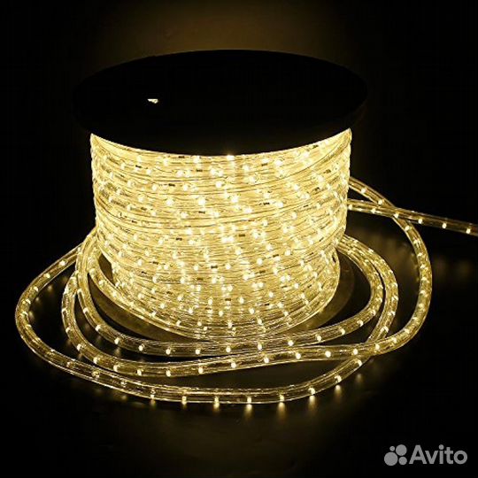 Зеленый дюралайт двухжильный