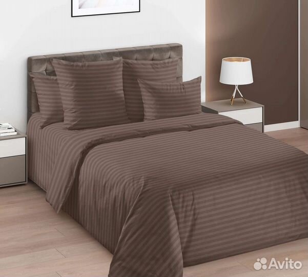 Ткань перкаль-страйп на метраж