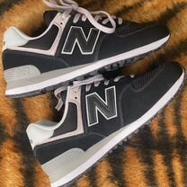 Кроссовки new balance 574 черные