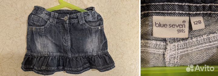 Пакет из 9 европейских брендовых вещей на 128 рост