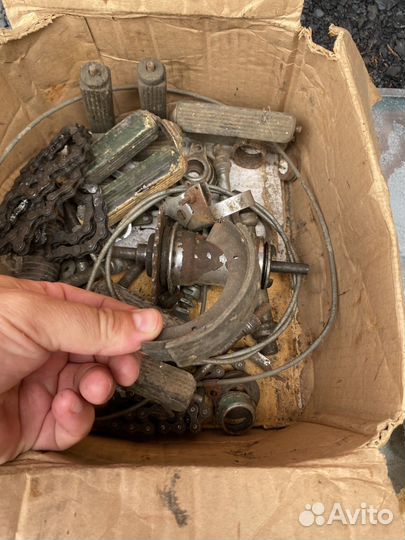 Мотор на мопед с педалями