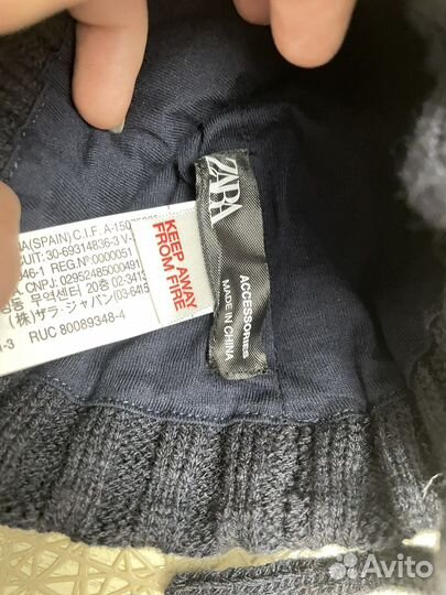 Шапка детская zara