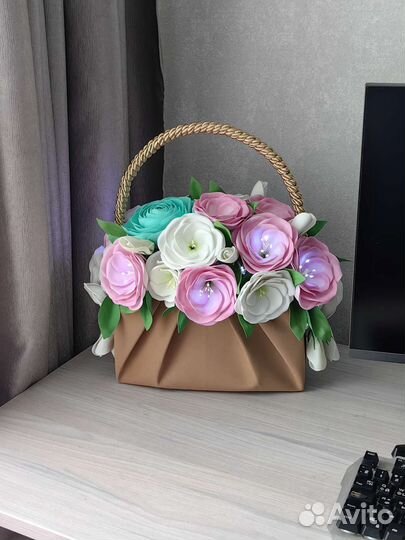 Торшер ручной работы