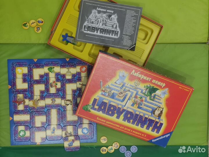 Настольная детская игра Лабиринт юниор