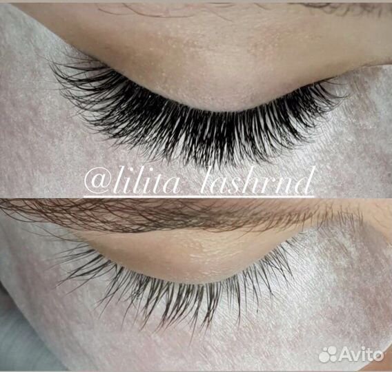 Наращивание ресниц на дому