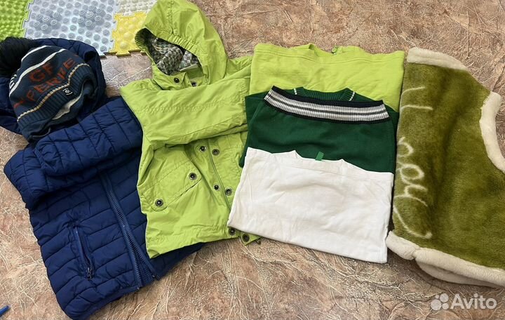 Вещи пакетом для мальчика 92 98