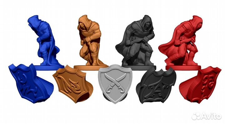 Настольная игра Тираны Подземья - миниатюры