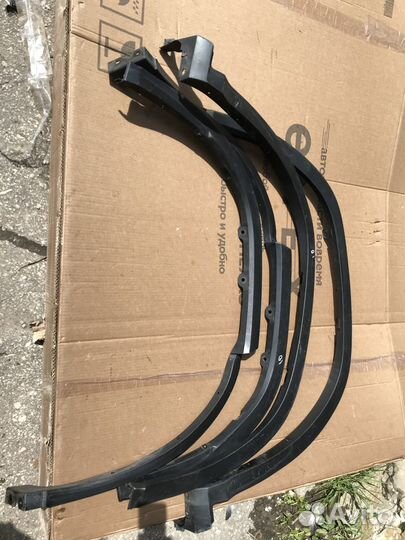 Молдинги колесных арок перед зад lexus RX4