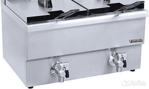 Фритюрница Airhot EF10T+10T с краном