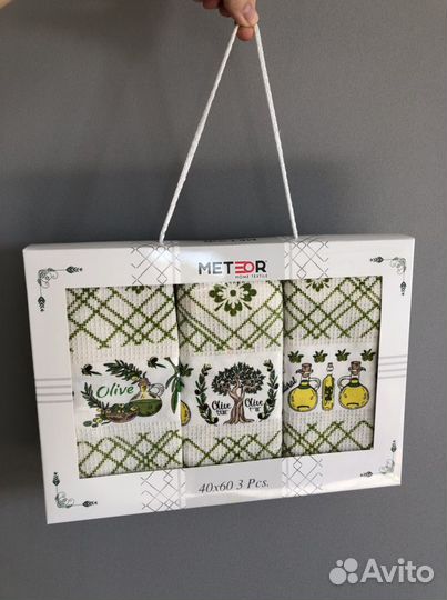 Новый Набор комплект полотенец кухонных