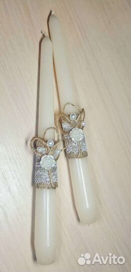 Свадебные свечи семейный очаг