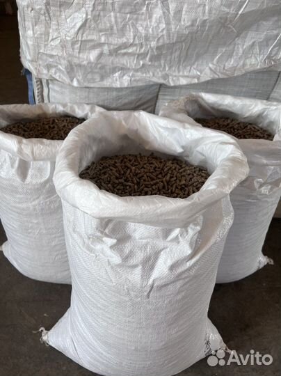 Пеллеты 6мм хвоя