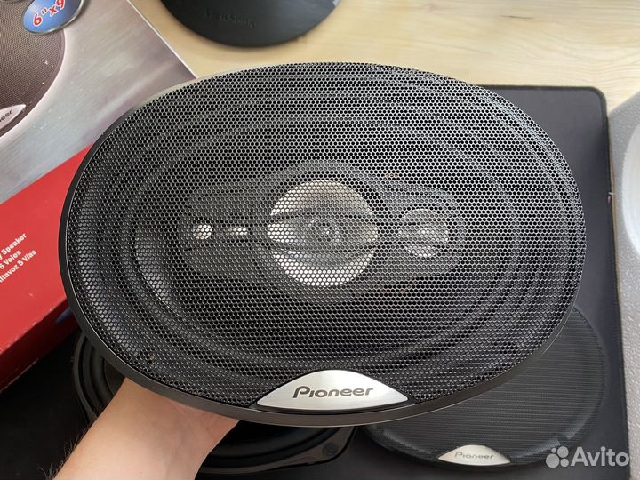 Динамики овалы 16x24см Pioneer 6998 Новые