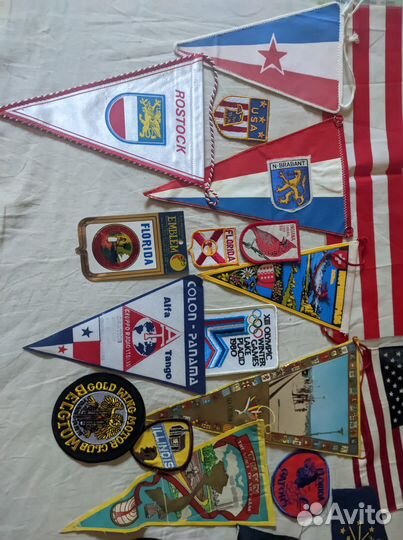 Нашивки, вымпелы, флаги CB диапазона с разных стр