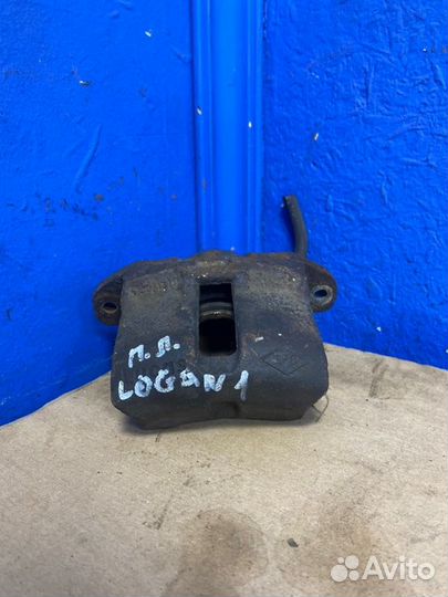 Суппорт тормозной передний левый Renault Logan
